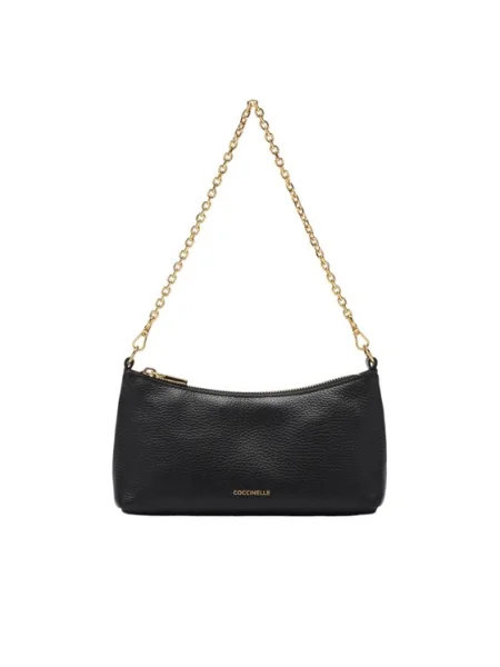 Geanta crossbody Coccinelle din piele negru