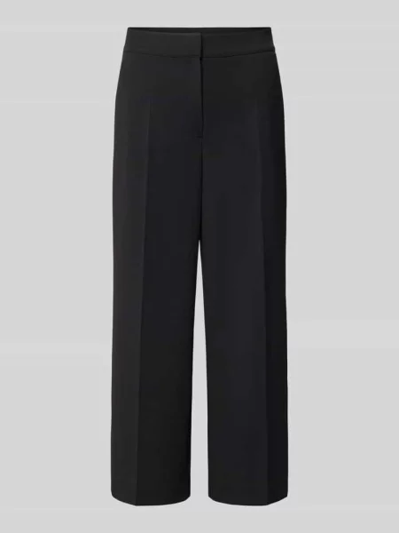 Spodnie o kroju regular fit szerokie ze kantami model LT JULI' Betty Barclay czarne
