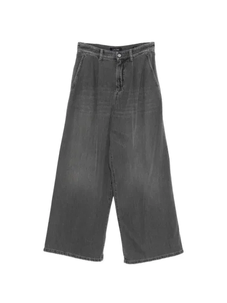 Blugi 's Max Mara plisate gri