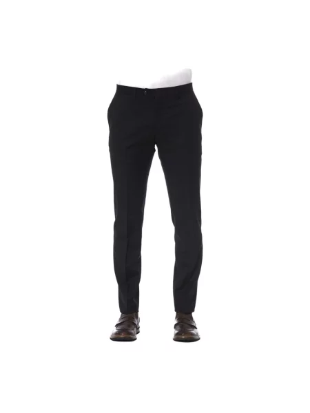 Spodnie Trussardi eleganckie czarne