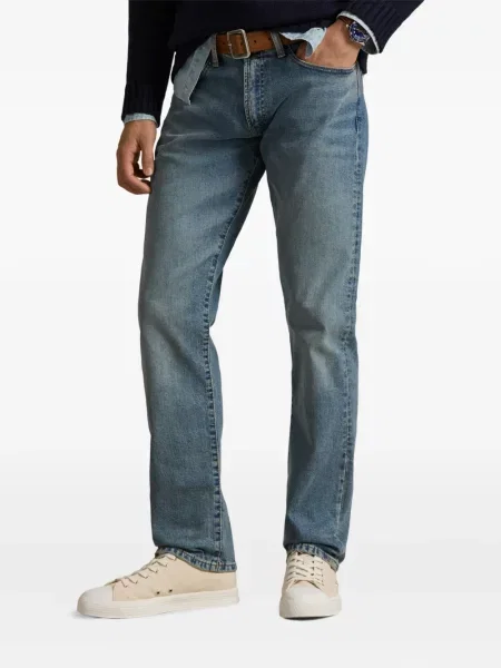 Șapcă Polo Ralph Lauren cu model herringbone din țesătură twill cu imagine albastru