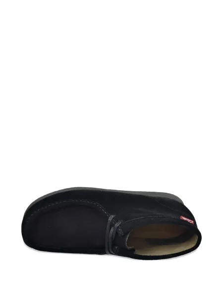 Μποτάκια Clarks Originals με κορδόνια σουέντ μαύρο
