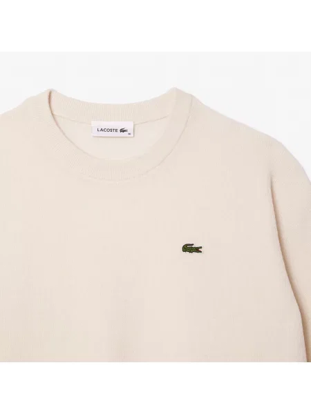 Свитер Lacoste белый