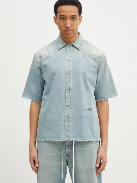 Дънкова риза Maison Margiela синьо