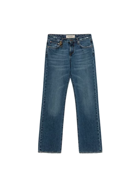 Jeansy straight leg Roy Rogers niebieskie