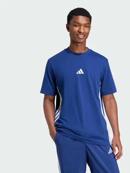 Футболка adidas синій