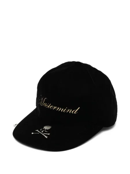 Șapcă Mastermind World cu broderie negru