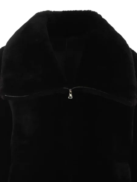 Geacă Blancha din piele de oaie negru