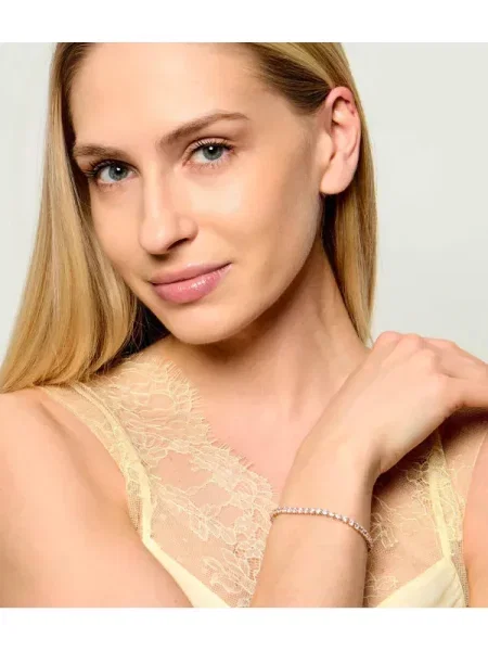 Brăţară Swarovski alb