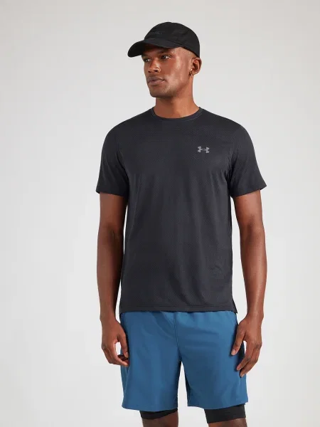 UNDER ARMOUR Tricou funcțional Velociti' negru