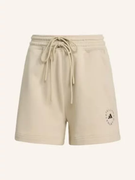 Adidas By Stella Mccartney Szorty Dresowe Adidas By Stella Mccartney beige beżowe