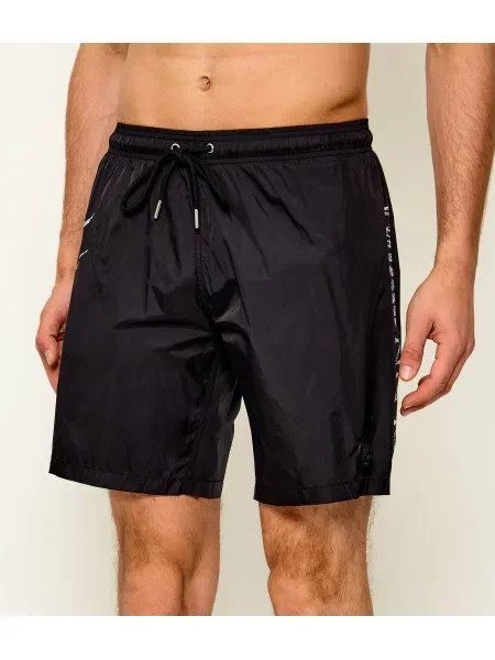 Pantaloni scurți de sport Plein Sport negru