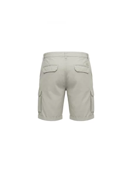 Bermudy 40weft białe