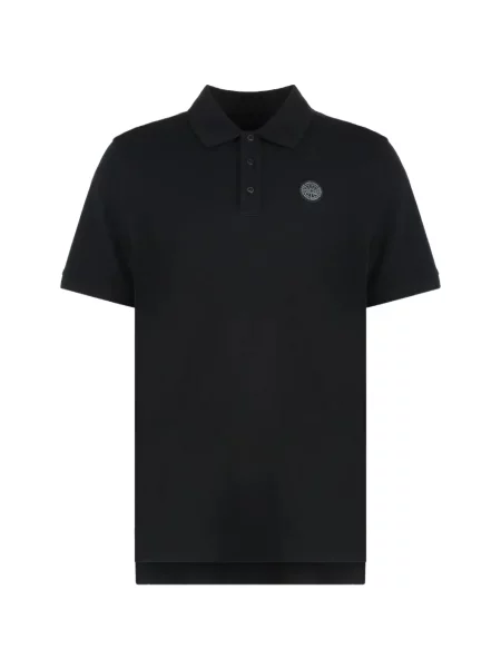 Tricou polo Canada Goose cu autograf negru