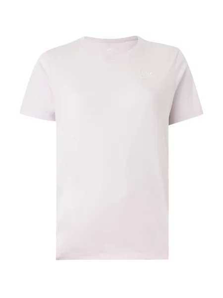 Nike Sportswear Tricou Club Essential mov pastel alb
