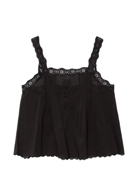 Bluză Xirena cu broderie negru