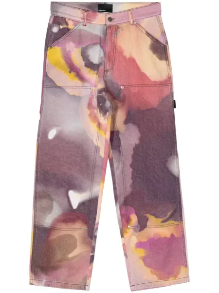 Straight fit džíny Rassvet fialové