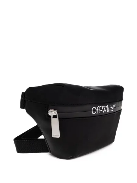 Cu centură curea Off-white alb