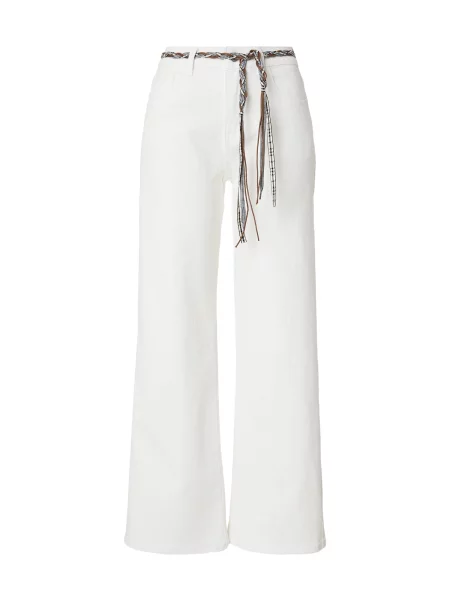 ZABAIONE Jeans maro / negru alb