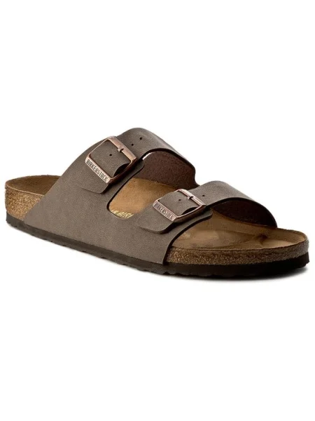 Šľapky Birkenstock hnedá