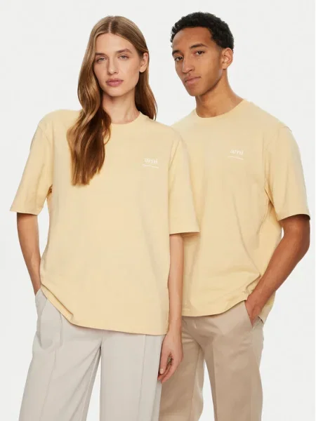 AMI PARIS Tricou Écru