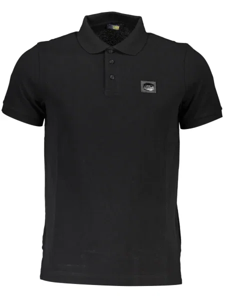 Polo Cavalli Class cu mâneci scurte negru