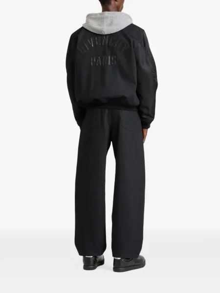 Geacă Givenchy cu broderie negru