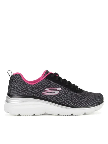 Skechers Sneakers FASHION FIT BOLD BOUNDARIES BKHP negru