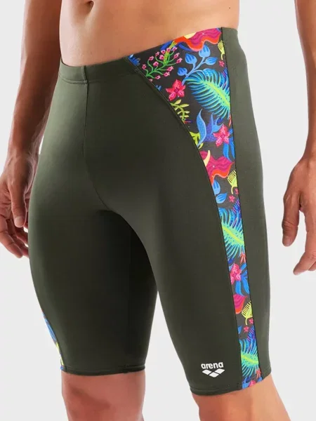 Плавки Arena з принтом зелені