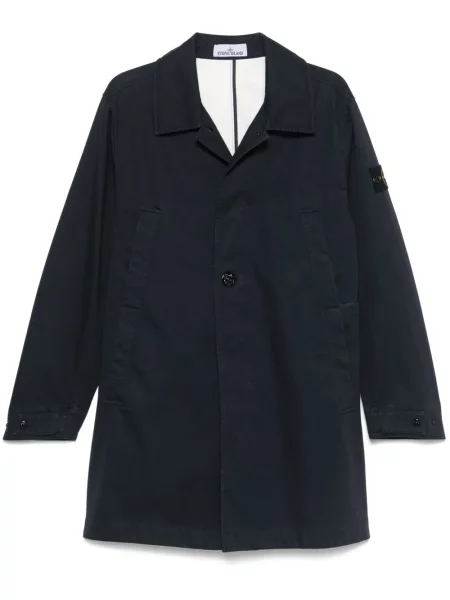 Палто Stone Island камъни синьо