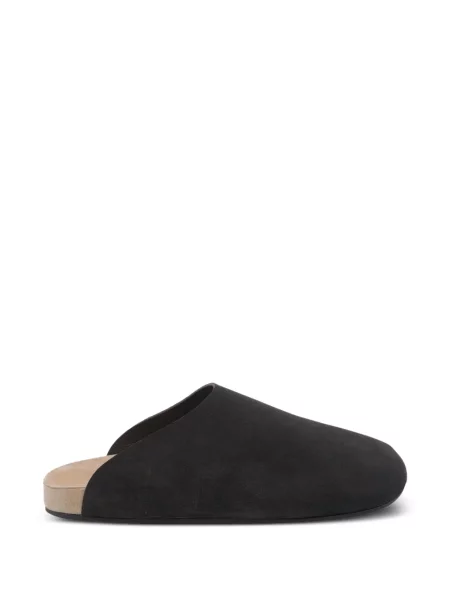 Papuci tip mules The Row negru
