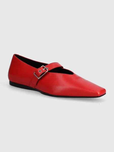 Кожени балеринки Vagabond Shoemakers WIOLETTA червено