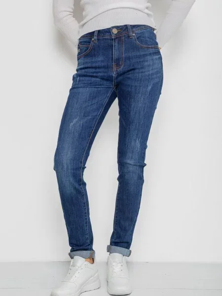 Завужені джинси Ager бавовна/поліестер синій