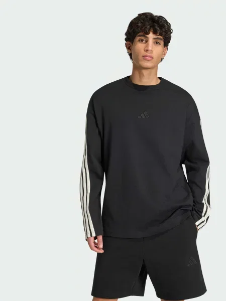 Лонгслів adidas чорний