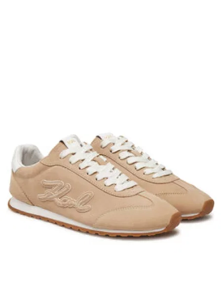 KARL LAGERFELD Sneakersy Venus Béžová bílé