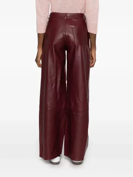 Pantaloni Loulou De Saison roșu