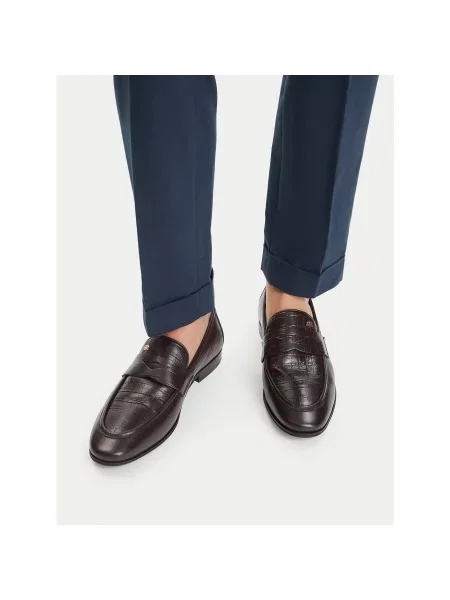 Pantofi loafer Gino Rossi maro
