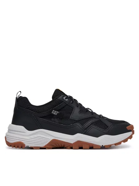 Кросівки повсякденні Caterpillar GRAPPLE LEATHER MESH нубук/замша/текстиль чорний