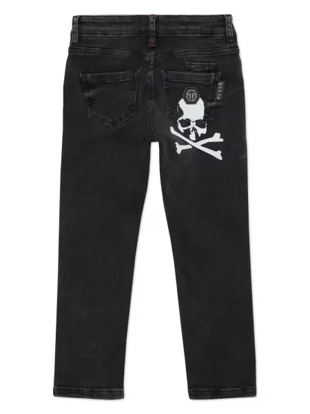 Dětské džíny Philipp Plein šedé