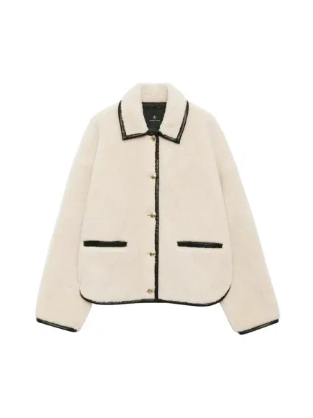 Kurtka Anine Bing wełniana beżowa