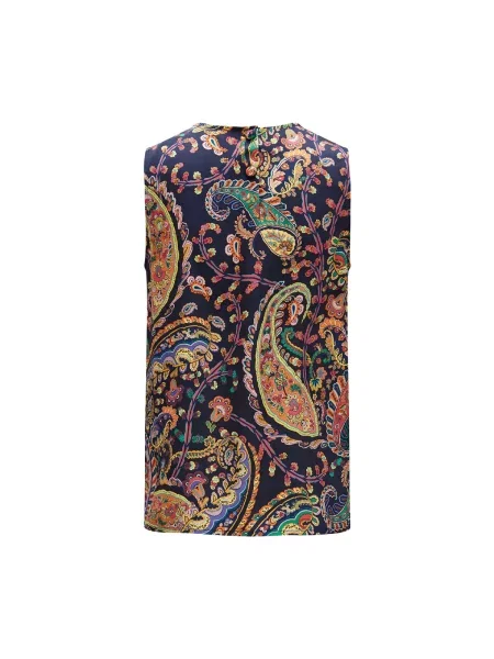 Top Etro albastru