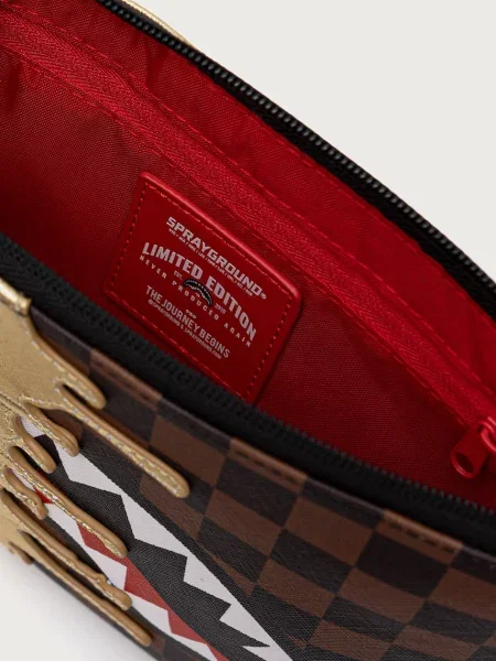 Кожаная сумка Sprayground