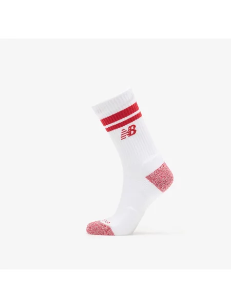 Чорапи New Balance на райета бяло