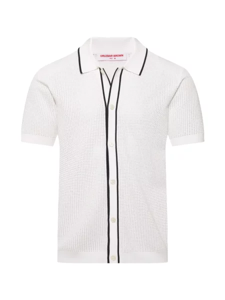 Pruhovaná košile Orlebar Brown bílá