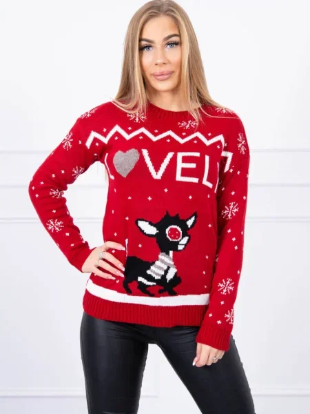 Pulover Kesi roșu