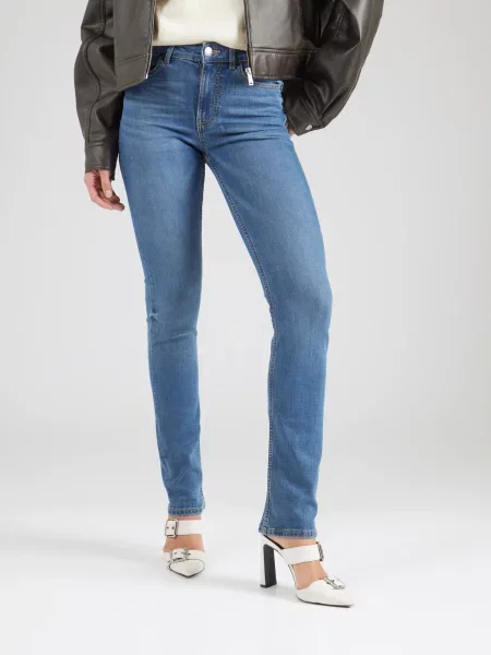 Lindex Jeans Ellen denim albastru