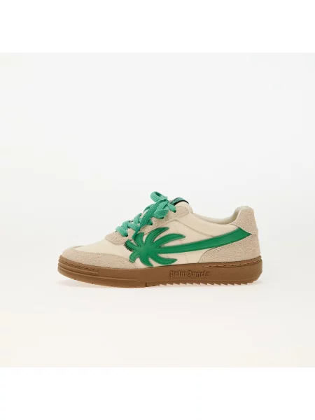 Sneakers Palm Angels Kids Palm Beach University Beige Green EUR 37 bézs