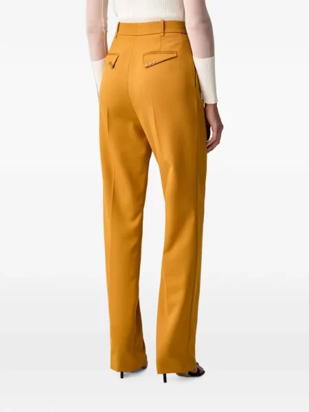 Pantaloni Elisabetta Franchi galben