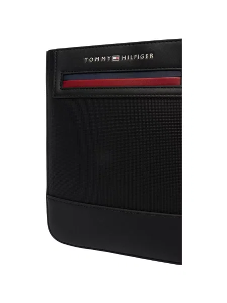 Geanta crossbody Tommy Hilfiger negru
