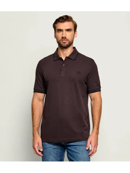 Tricou polo Fred Perry maro